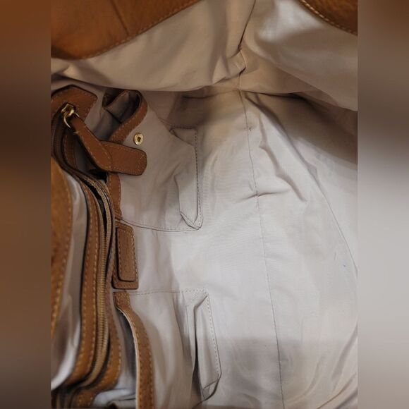 Cole Haan Pebbled Leather Purse Handbag New - Picture 10 of 11